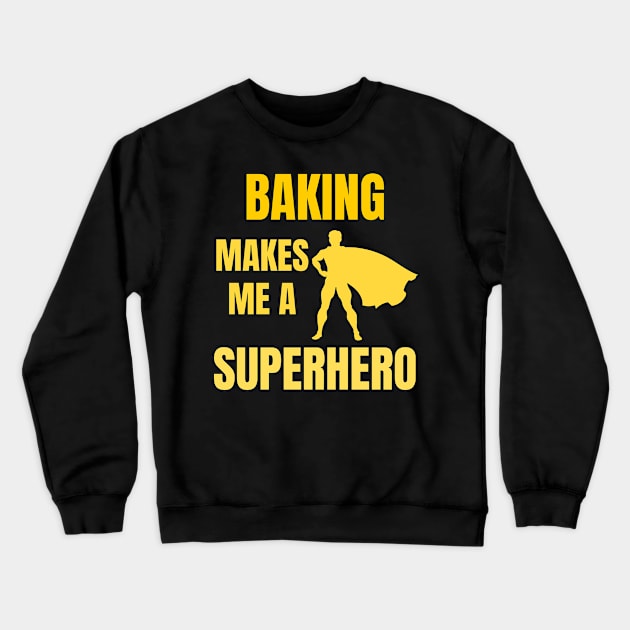 Baking Crewneck Sweatshirt by Mdath